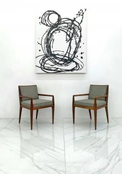 T H Robsjohn Gibbings T H Robsjohn Gibbings Armchairs for Widdicomb A Pair - 3175834