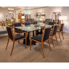 T H Robsjohn Gibbings T H Robsjohn Gibbings Elegant Set of 8 Dining Chairs 1950s - 2781990