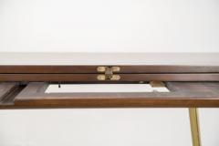 T H Robsjohn Gibbings T H Robsjohn Gibbings Flip Top Convertible Console Table for Widdicomb 1950s - 2706258