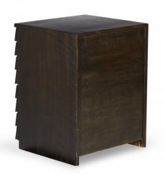 T H Robsjohn Gibbings T H Robsjohn Gibbings For Widdicomb American Walnut Louver Front Chest - 2789114
