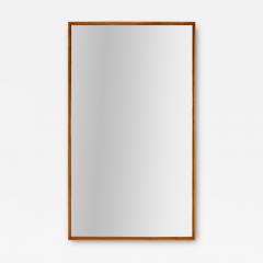 T H Robsjohn Gibbings T H Robsjohn Gibbings Large Tailored Mirror in Walnut 1954 Signed  - 3728398