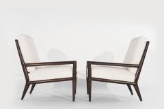 T H Robsjohn Gibbings T H Robsjohn Gibbings Lounge Chairs 1950s - 2042211