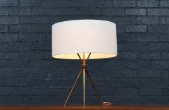 T H Robsjohn Gibbings T H Robsjohn Gibbings Model 170 Brass Tripod Table Lamp for Hansen - 4642838