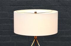 T H Robsjohn Gibbings T H Robsjohn Gibbings Model 170 Brass Tripod Table Lamp for Hansen - 4642839