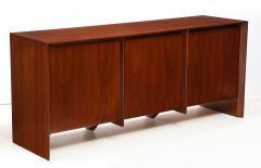 T H Robsjohn Gibbings T H Robsjohn Gibbings Modernist Walnut Credenza - 1528495