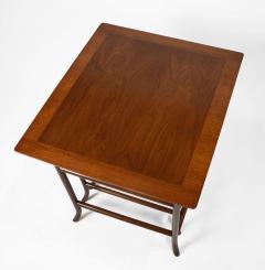 T H Robsjohn Gibbings T H Robsjohn Gibbings Nesting Tables in Walnut for Widdicomb 1950s Sabre Legs - 2020946