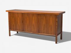 T H Robsjohn Gibbings T H Robsjohn Gibbings Sideboard Walnut USA 1960s - 4450092