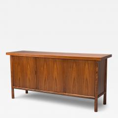 T H Robsjohn Gibbings T H Robsjohn Gibbings Sideboard Walnut USA 1960s - 4450373