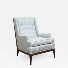 T H Robsjohn Gibbings T H Robsjohn Gibbings Style High Back Lounge Chair 1950s - 2338106