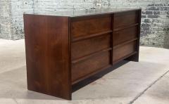 T H Robsjohn Gibbings T H Robsjohn Gibbings Walnut 6 Drawer Dresser by Widdicomb 1960 - 3641240