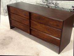 T H Robsjohn Gibbings T H Robsjohn Gibbings Walnut 6 Drawer Dresser by Widdicomb 1960 - 3641241