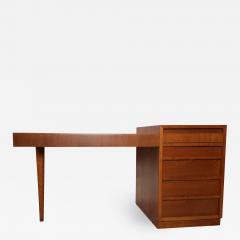 T H Robsjohn Gibbings T H Robsjohn Gibbings Walnut Desk Model I 695 Widdicomb 1954 - 1457390