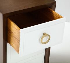 T H Robsjohn Gibbings T H Robsjohn Gibbings Walnut Night Stands - 2346915