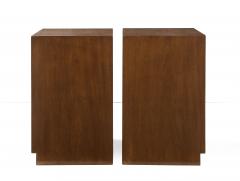 T H Robsjohn Gibbings T H Robsjohn Gibbings Walnut Night Stands - 2346918