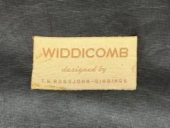 T H Robsjohn Gibbings T H Robsjohn Gibbings Walnut Scalamandre Fabric Dining Chairs USA 1950s - 4094528