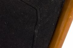 T H Robsjohn Gibbings T H Robsjohn Gibbings Widdicomb Black Fabric and Walnut Side Chairs - 2789558