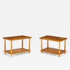 T H Robsjohn Gibbings T H Robsjohn Gibbings for Widdicomb AmericanDowel Leg End Tables - 2794864