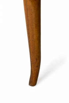 T H Robsjohn Gibbings T H Robsjohn Gibbings for Widdicomb AmericanWalnut FloralLounge Armchair - 2791994