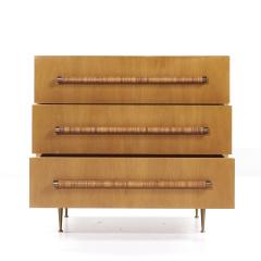 T H Robsjohn Gibbings T H Robsjohn Gibbings for Widdicomb Mid Century Bleached Mahogany Dresser - 3852667