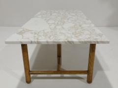 T H Robsjohn Gibbings T H Robsjohn Gibbings for Widdicomb Mid Century Marble Cocktail Table - 4426902