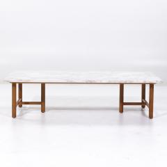 T H Robsjohn Gibbings T H Robsjohn Gibbings for Widdicomb Mid Century Marble Coffee Table - 3892856