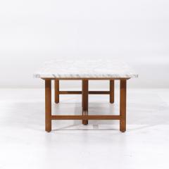 T H Robsjohn Gibbings T H Robsjohn Gibbings for Widdicomb Mid Century Marble Coffee Table - 3892860