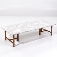 T H Robsjohn Gibbings T H Robsjohn Gibbings for Widdicomb Mid Century Marble Coffee Table - 3892862