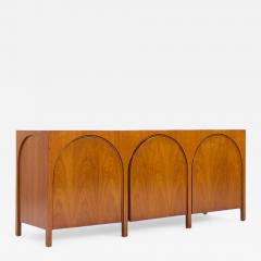 T H Robsjohn Gibbings T H Robsjohn Gibbings for Widdicomb Mid Century Walnut Colosseum Credenza - 4252926