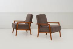 T H Robsjohn Gibbings T H Robsjohn Gibbings for Widdicomb Pair of Model 1601 Lounge Chairs 1955 - 4557102