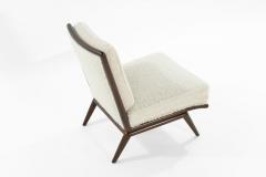 T H Robsjohn Gibbings T H Robsjohn Gibbings for Widdicomb Slipper Chairs in Boucl  - 1488835