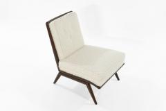 T H Robsjohn Gibbings T H Robsjohn Gibbings for Widdicomb Slipper Chairs in Boucl  - 1488838