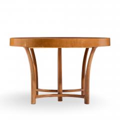 T H Robsjohn Gibbings T H Robsjohn Gibbings for Widdicomb Walnut Expanding Dining Table with 3 Leaves - 4559092