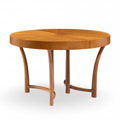 T H Robsjohn Gibbings T H Robsjohn Gibbings for Widdicomb Walnut Expanding Dining Table with 3 Leaves - 4559093