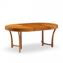 T H Robsjohn Gibbings T H Robsjohn Gibbings for Widdicomb Walnut Expanding Dining Table with 3 Leaves - 4559097