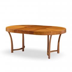 T H Robsjohn Gibbings T H Robsjohn Gibbings for Widdicomb Walnut Expanding Dining Table with 3 Leaves - 4559098