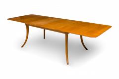 T H Robsjohn Gibbings T H Robsjohn Gibbings for Widdicomb Walnut Sabre Leg Dining Conference Table - 2793891