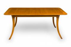 T H Robsjohn Gibbings T H Robsjohn Gibbings for Widdicomb Walnut Sabre Leg Dining Conference Table - 2793893