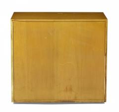 T H Robsjohn Gibbings T H Robsjohn Gibbings for WiddicombModern Two Door Maple Cabinet - 2791637