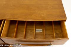 T H Robsjohn Gibbings TH Robsjohn Gibbings for Widdicomb Mid Century 6 Drawer Lowboy Dresser - 3685415