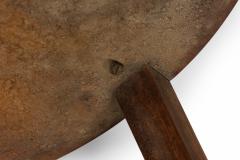 T H Robsjohn Gibbings Th Robsjohn Gibbings For Widdicomb Two Tier Circular End Side Table - 3170385