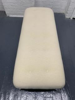 T H Robsjohn Gibbings Upholstered Tufted Bench Style of Robsjohn Gibbings - 1912800