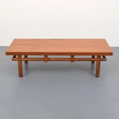 T H Robsjohn Gibbings WALNUT COFFEE TABLE BY ROBSJOHN GIBBINS FOR WIDDICOMB - 3082912