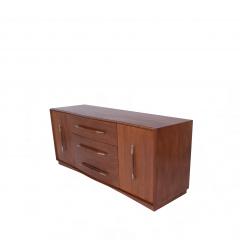 T H Robsjohn Gibbings Walnut Buffet By Robsjohn Gibbings For Widdicomb Model 4003 - 1937151