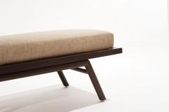 T H Robsjohn Gibbings Walnut Daybed by T H Robsjohn Gibbings C 1950s - 2650026