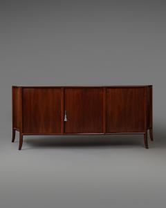 T H Robsjohn Gibbings Walnut Sideboard mid 20th Century - 4747904