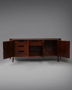 T H Robsjohn Gibbings Walnut Sideboard mid 20th Century - 4747908