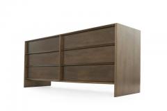 T H Robsjohn Gibbings Walnut Thin Line Chest of Drawers by T H Robsjohn Gibbings - 1230005