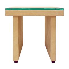 T Style Occasional Table in Ultrasuede 1970s - 447255