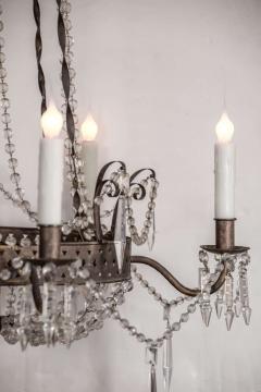 T le and Crystal Chandelier - 1466486