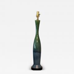 TALL MID CENTURY GLAZED LAMP - 4159370